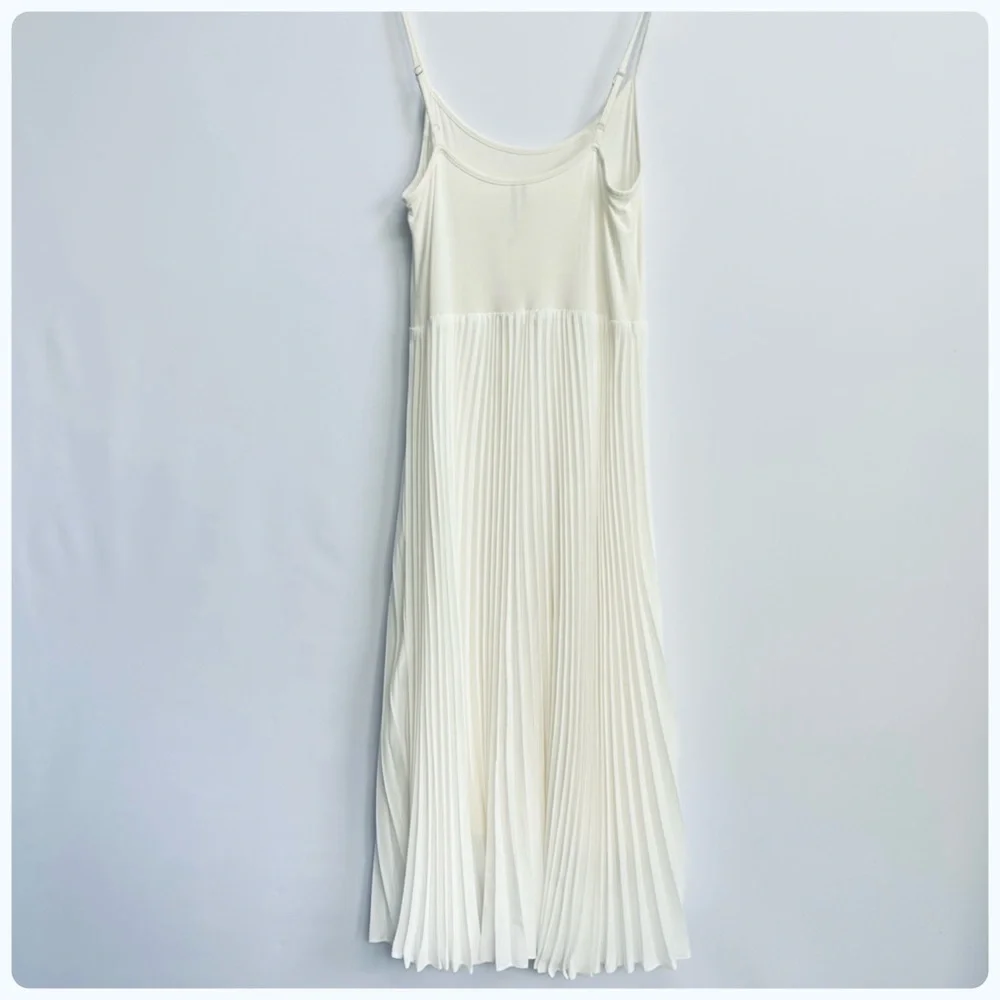 NWT Anthropologie Twofer Shirt Pleated Pull Over DRESS ONLY, L Petite - Picture 8 of 14